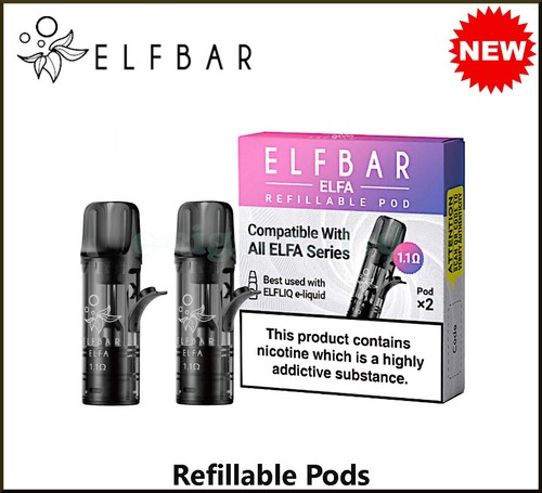 Elfbar elfa refillable empty - elfa,