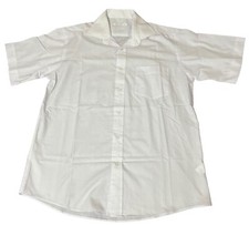 2 x PRIMARK Men’s Shirt Short Sleeve White 15.5” 39cm