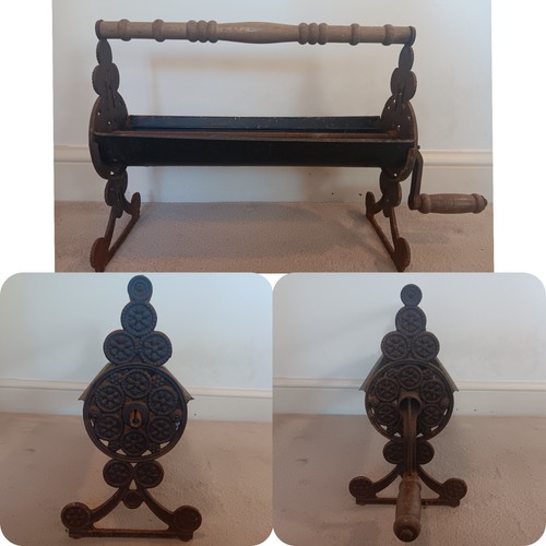 Vintage iron paper - log, roller