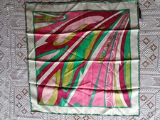 Emilio Pucci silk scarf square