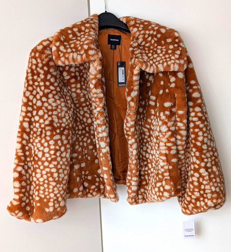 Womens boohoo dapple faux fur - womens,