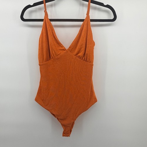 Polly orange textured ribbed - textured,