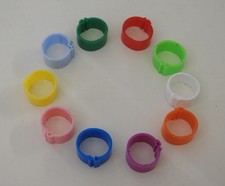 NEW 20 x 16mm ETON CLIC LEG RINGS POULTRY CHICKEN PHEASANT DUCK