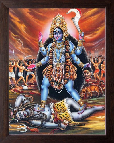 Goddess kali wall decor - goddess,