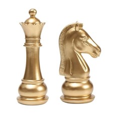 Chess Statue Decors Decorative