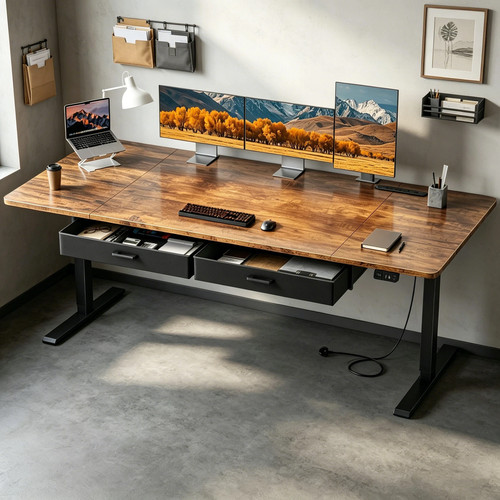 Electric standing gaming desk - electric,