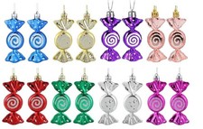 6pc christmas candy hanging - candy,