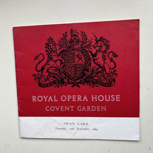 Royal opera house programme - royal,