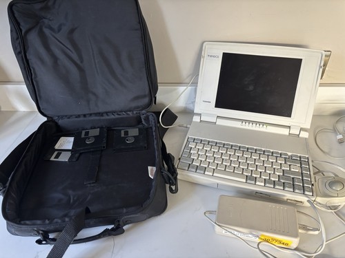 Vintage toshiba t1910cs - vintage,