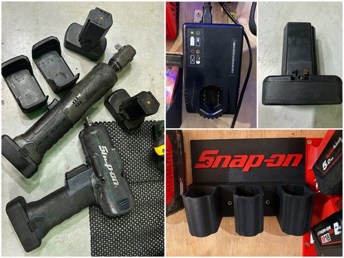 Snap battery ratchet - snap,