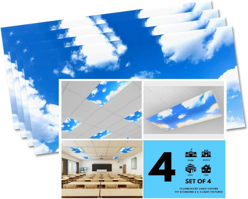 Pack fluorescent light - 4, of