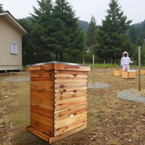 Wooden beehive starter - wooden, kit