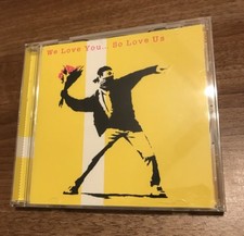 BANKSY ORIGINAL UN SIGNED CD LOVE IS IN THE AIR - Art Work 2000 VERY RARE !!