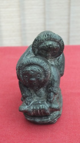Wolf original sculpture - a,