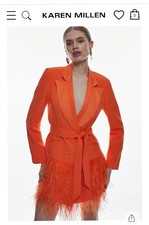 Karen Millen: Coral Feather