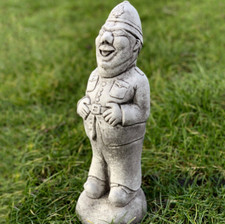 Laughing police officer