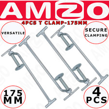 4x Neilsen 175mm T Clamps