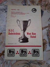 Anderlecht west ham united - v,