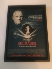 HELLRAISER-1987 A4 framed