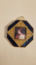 Vintage Past Times blue enamel