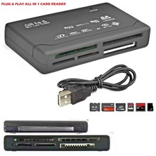Memory Card Reader All in One 1 USB Adapter SD SDHC Mini Micro M2 MMC XD CF MS