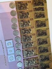 Bullion Bundle 20 Gold Backs , 9ct With diamonds Scrap Chain, Grieger SilverCoin