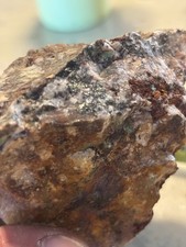 highly mineralized gold ore on