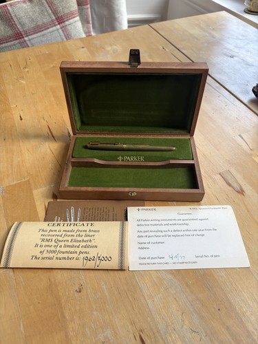 Rare boxed ltd parker 75 - ed,