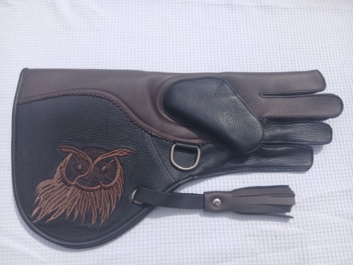 Falconry double layer - layer, cowhide