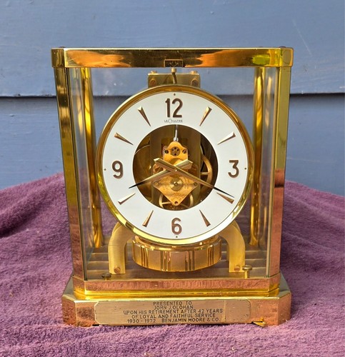 Vintage lecoultre atmos clock - lecoultre,