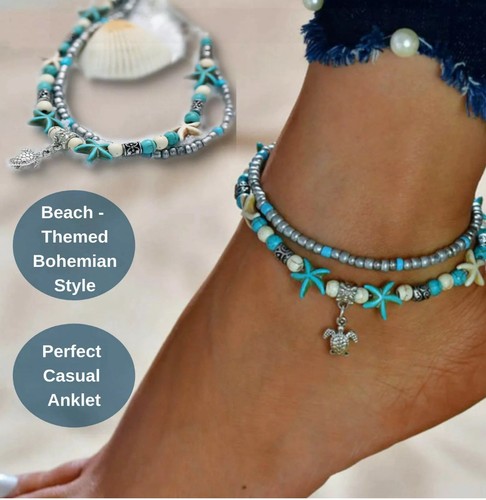 Women ankle bracelet - ankle,