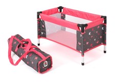Travel cot for baby dolls up
