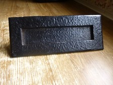 WROUGHT IRON BLACK LETTER BOX