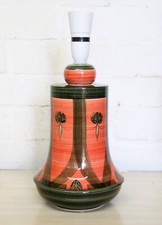 Table Lamp Studio Jersey Pottery  Vintage Unusual Ceramic Lamp 1960's 70's MCM