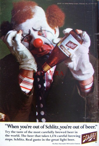 Schlitz beer 1967 - beer, advert