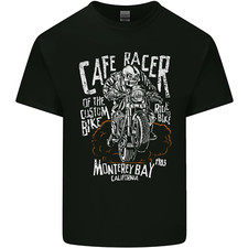 Cafe Racer Skull Motorcycle