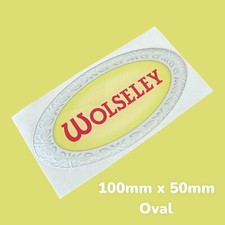 WOLSELEY RESIN COATED CAR BADGE GRILLE GRILL BADGE - BODY PARTS STEERING WHEEL