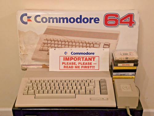 Commodore c64 boxed - commodore, tested