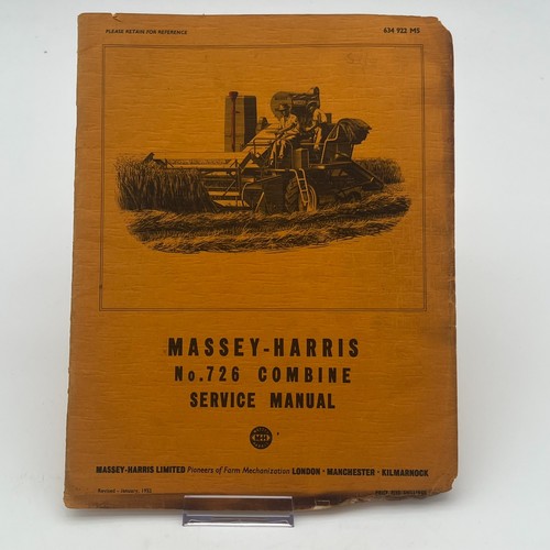 Massey harris 726 combine - 726,