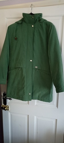Vgc ladies mid green suede - vgc,