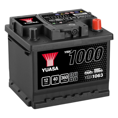 Yuasa car battery 12v 40ah - car,