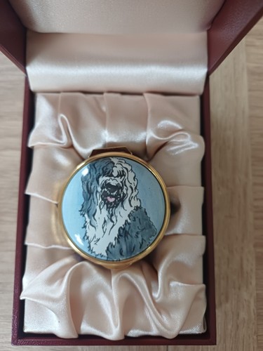 Staffordshire enamels pill box - enamels,