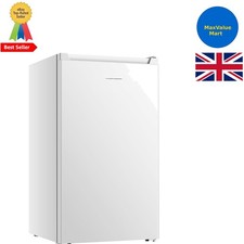 Durable Stainless Steel & Glass 61L Undercounter Freezer with Security Features