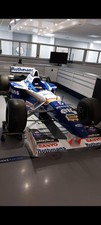 Genuine Photo of Ayrton Senna F1 Car Rebuilt in Williams Racing Factory 