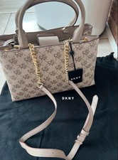 Original DKNY Handbag Beige