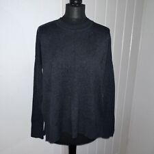 H&M Logg Grey Wool Mix Seam Detail Boxy Jumper Small *in exc cond* oversized