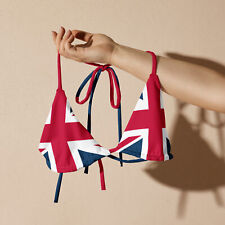 Union Jack String Bikini Top