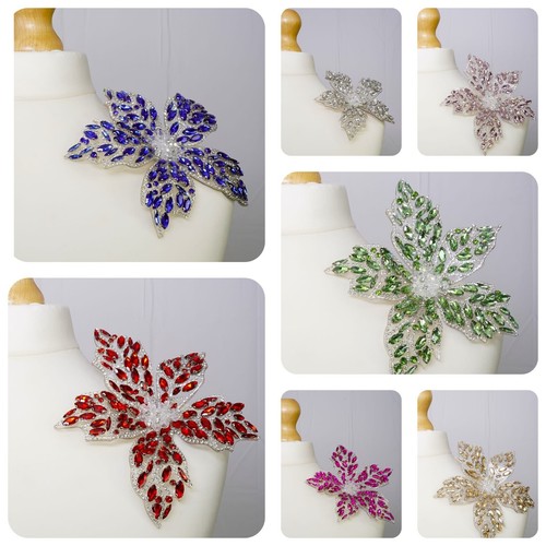 Rhinestone crystal applique - crystal,