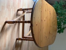 pine gate leg/drop leaf table