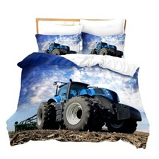 Kids The tractor Print Quilt